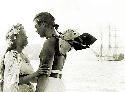 Mutiny on the Bounty (1935) 
Directed by Frank Lloyd
Shown: Movita, Clark Gable